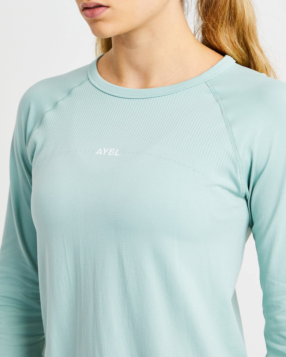 AYBL Reform Seamless Long Sleeve T Shirt Zelene | 30EKFCOTP