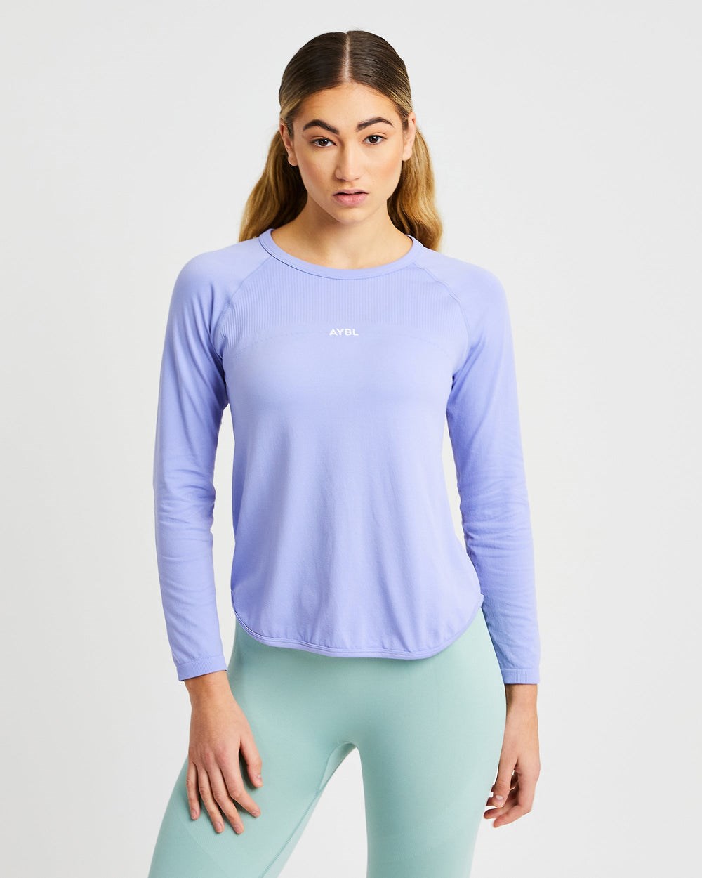 AYBL Reform Seamless Long Sleeve T Shirt Nachový | 63KRATBGP