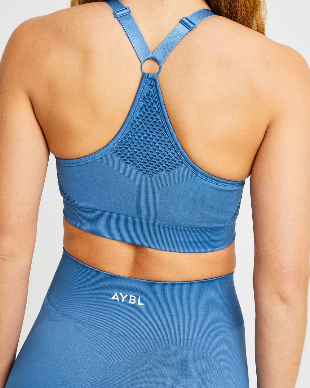 AYBL Reform Seamless Sports Bra Modre | 81LSBNKQJ