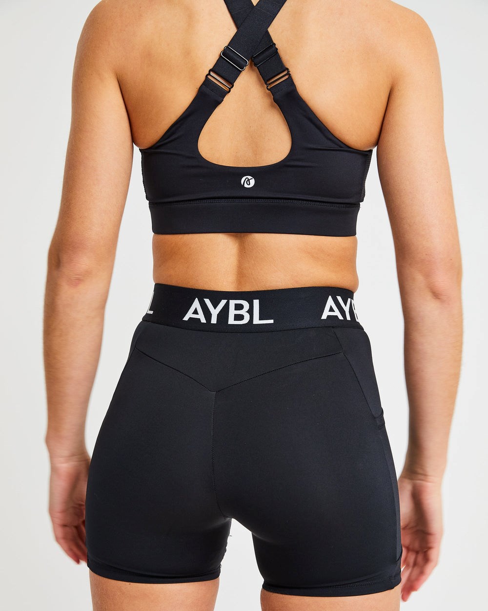 AYBL Sportive High Neck Sports Bra Čierne | 96DSMEVYW