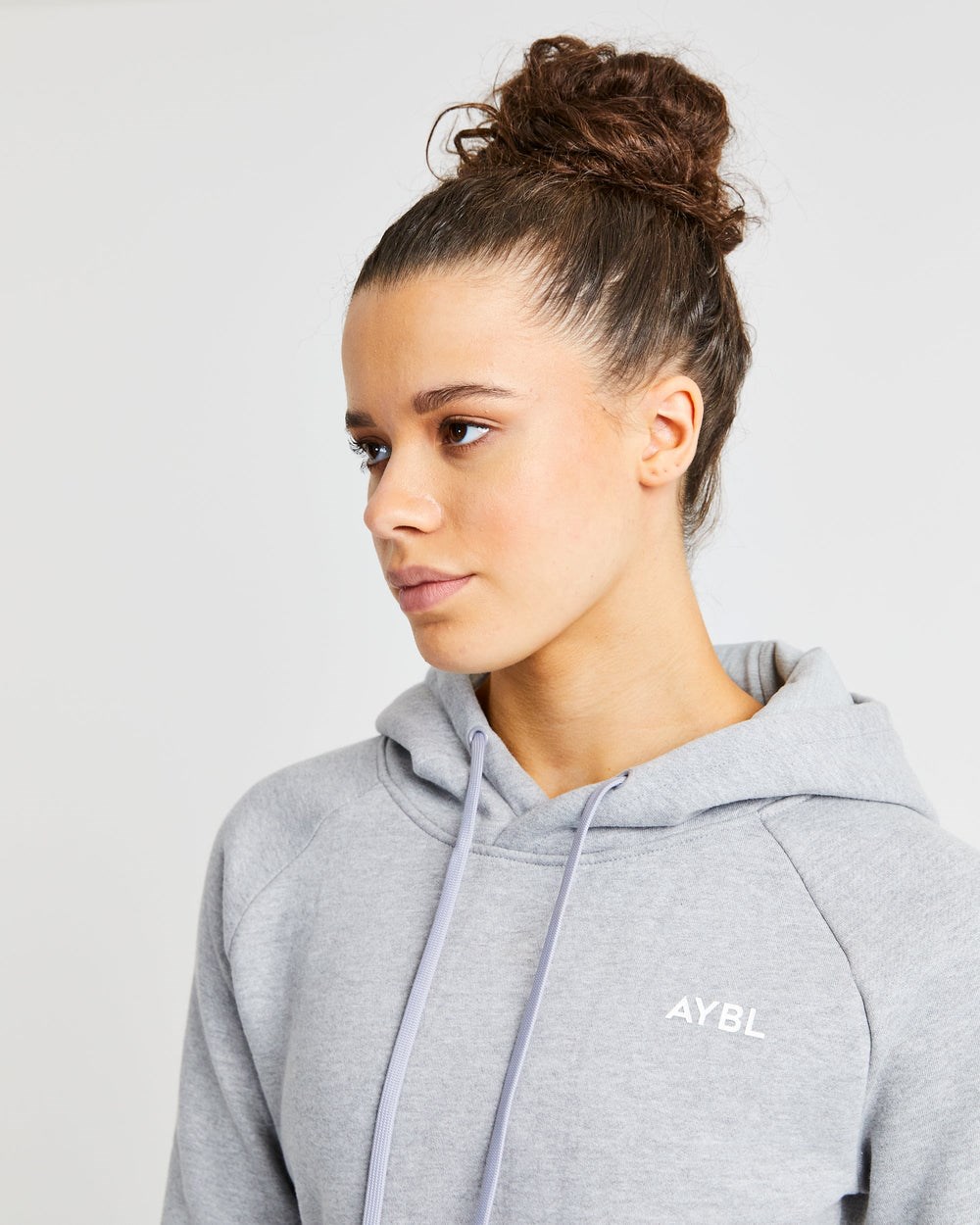 AYBL Staple Hoodie Svetlo Siva | 70HFZTQUE