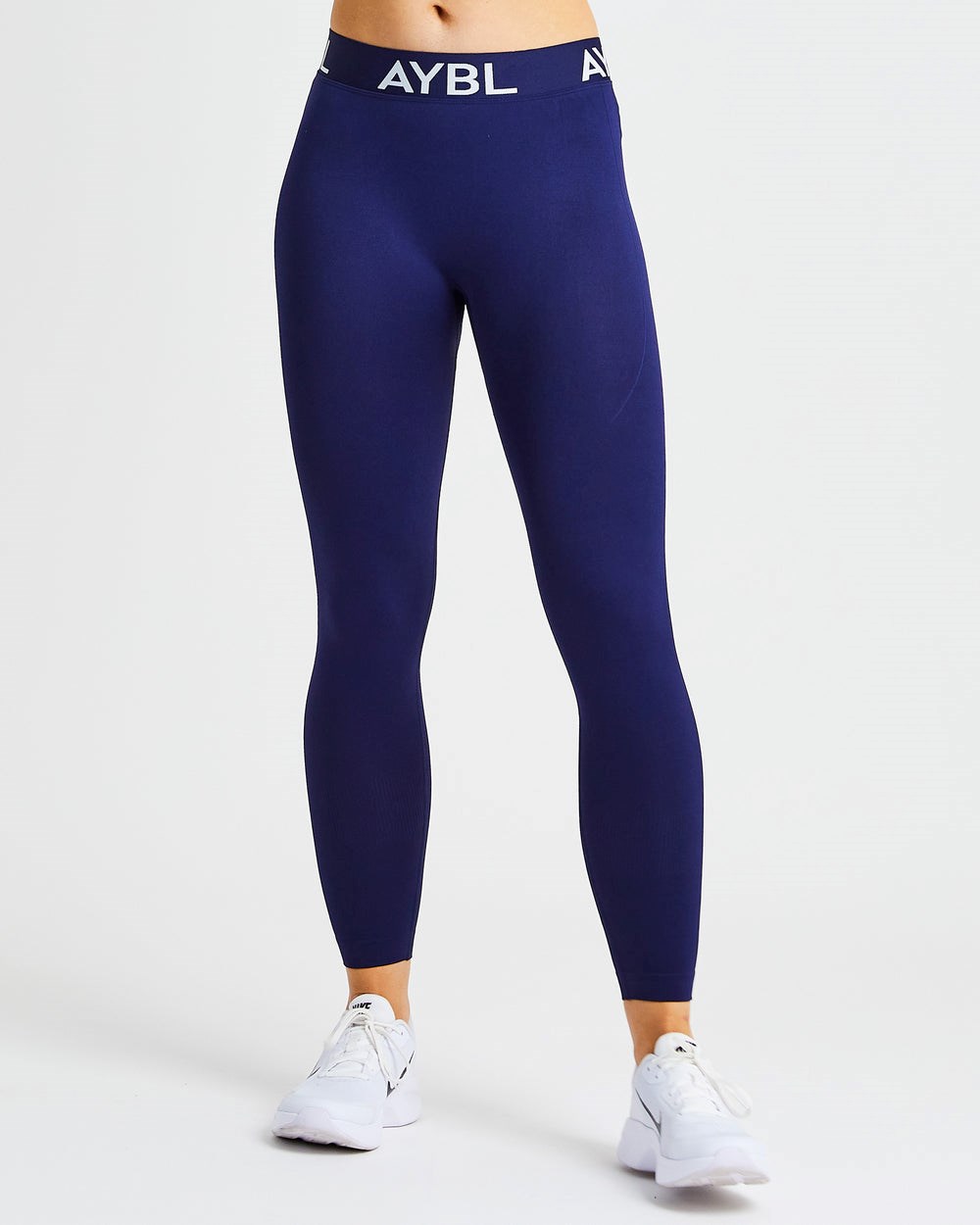 AYBL Staple Seamless Low Rise Leggings Námornícka Modrá | 83PYKUCXO