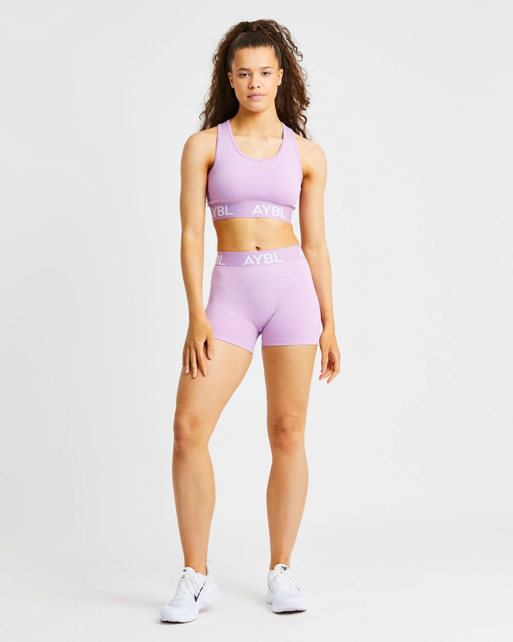 AYBL Staple Seamless Low Rise Shorts Ruzove | 20DANEKVF