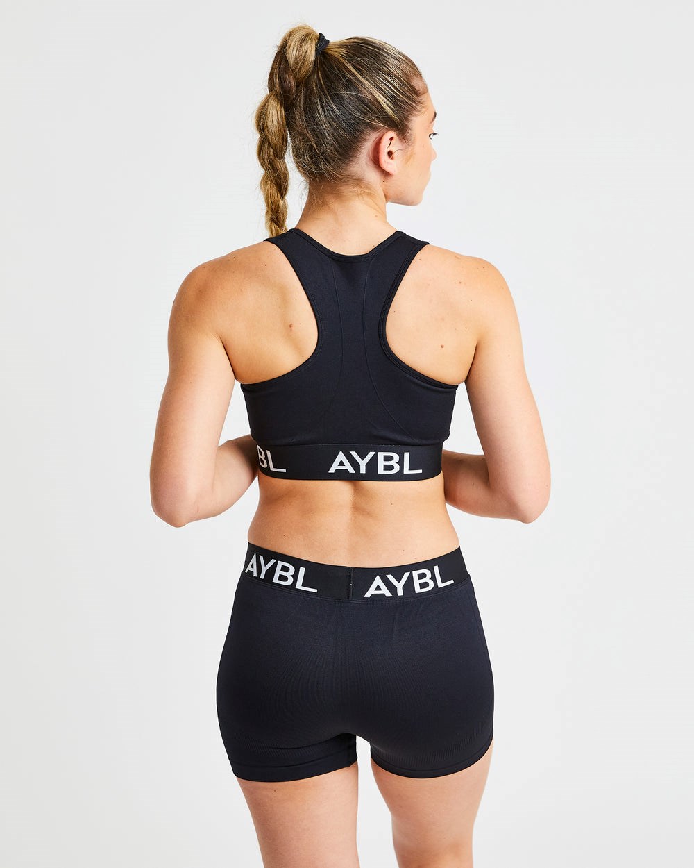 AYBL Staple Seamless Sports Bra Čierne | 56LKZUOJG