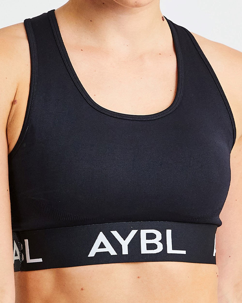 AYBL Staple Seamless Sports Bra Čierne | 56LKZUOJG