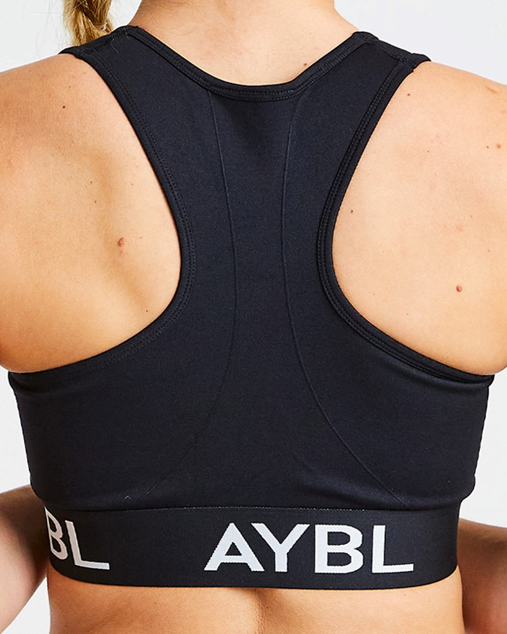 AYBL Staple Seamless Sports Bra Čierne | 56LKZUOJG