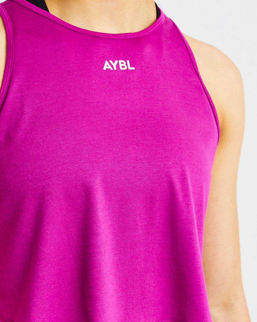 AYBL Strive Crop Vest Magenta | 56VBZRTGH