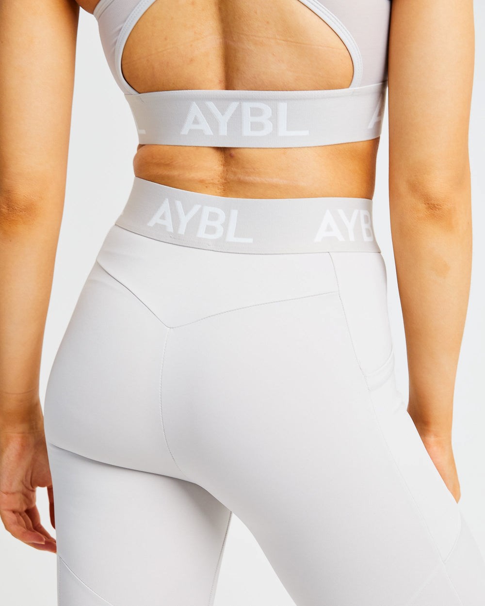 AYBL Tréningová Leggings Béžové | 42ZDAXVHQ