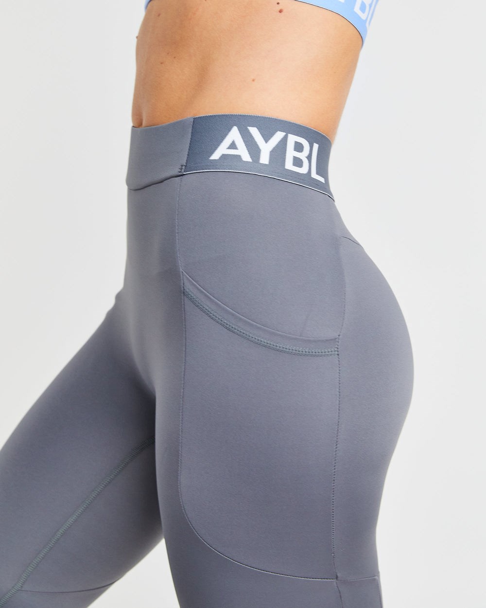 AYBL Tréningová Leggings Siva | 12JSZMXOU