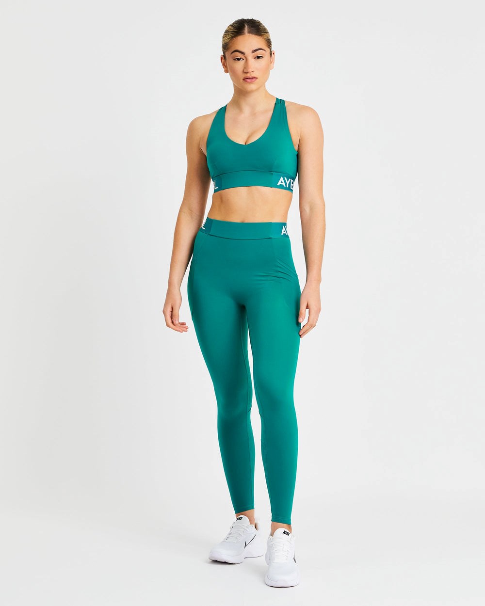 AYBL Tréningová Leggings Teal | 29KLVDECM