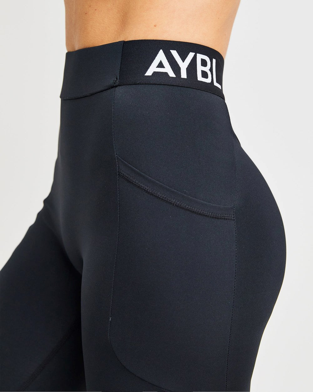 AYBL Tréningová Leggings Čierne | 47MSBGDFP