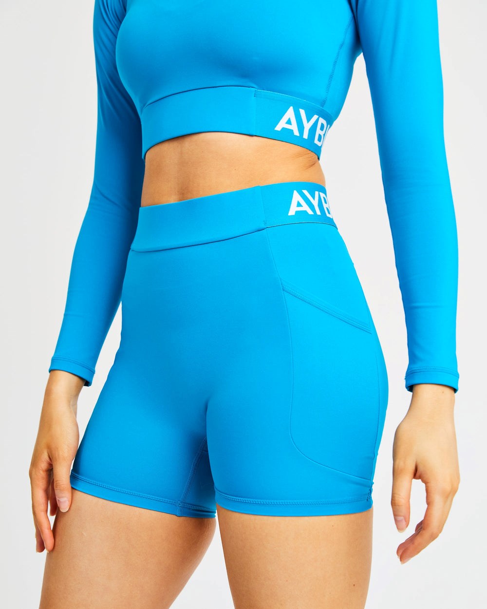 AYBL Tréningová Shorts Aqua | 21PLOHDEY