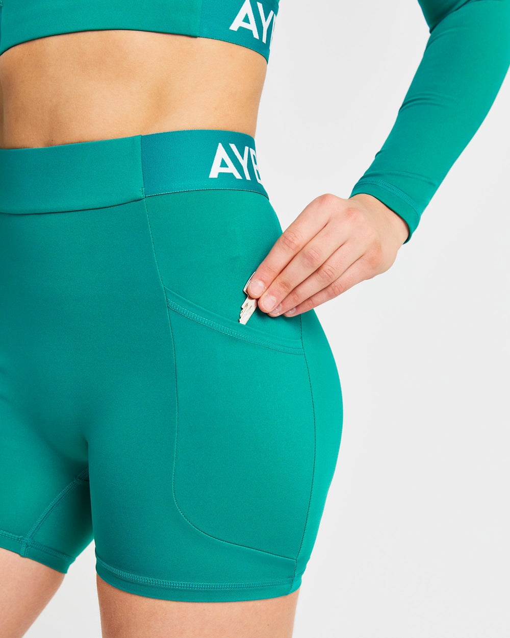 AYBL Tréningová Shorts Teal | 45VLFEZGR