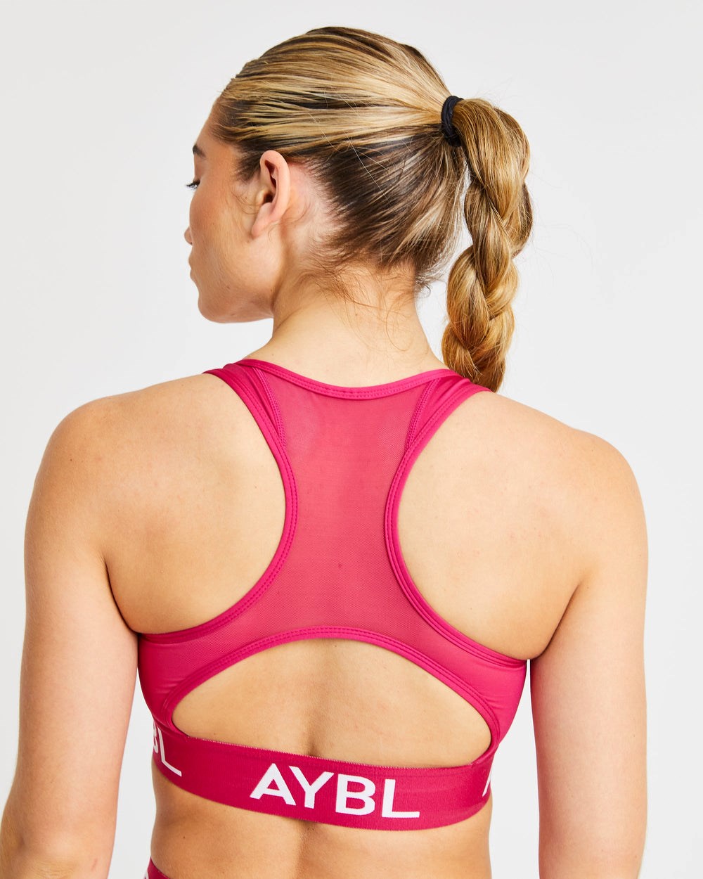 AYBL Tréningová Sports Bra Raspberry | 92YPLFQNX