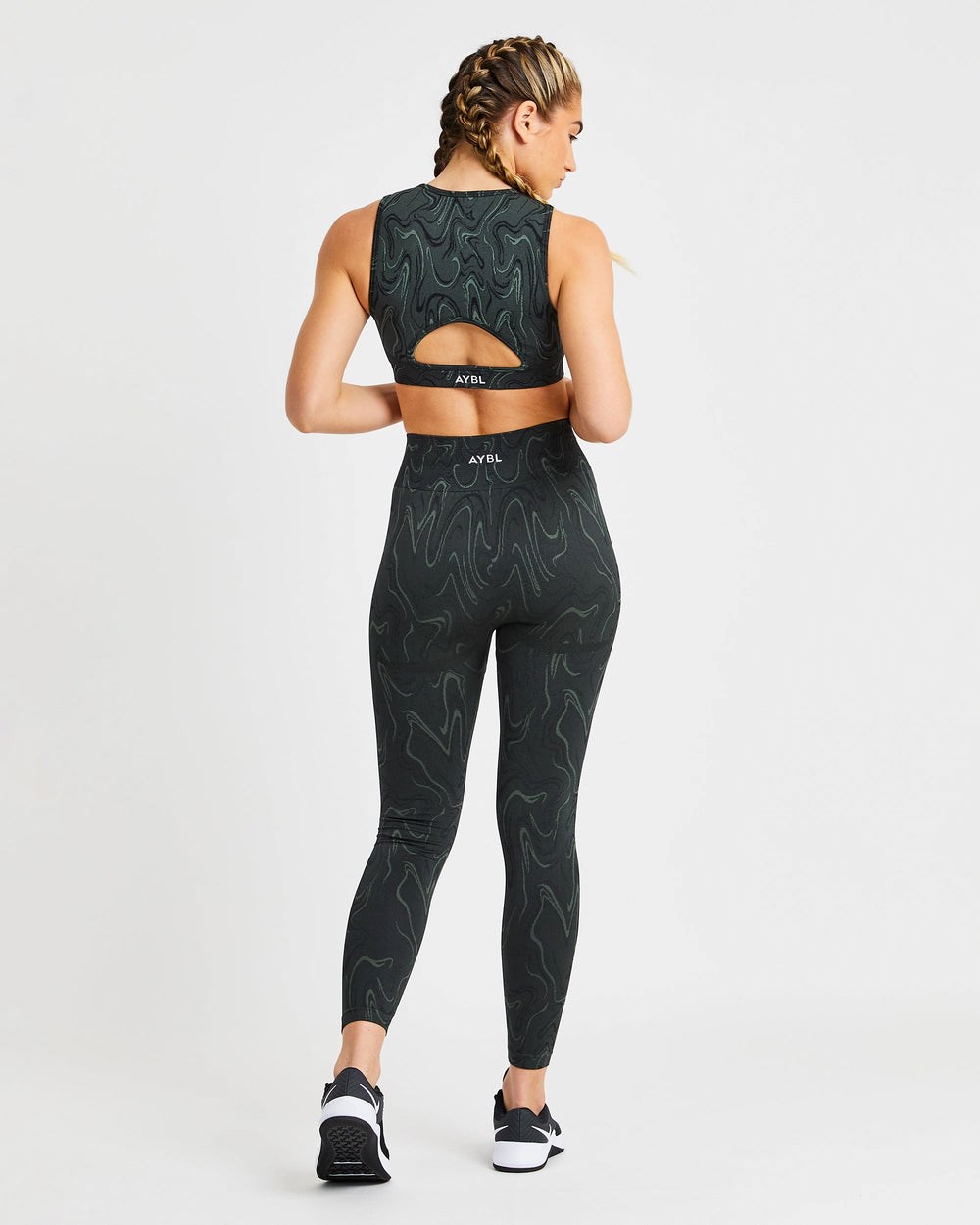 AYBL Velocity Seamless Crop Vest Čierne | 50IFDWMEH