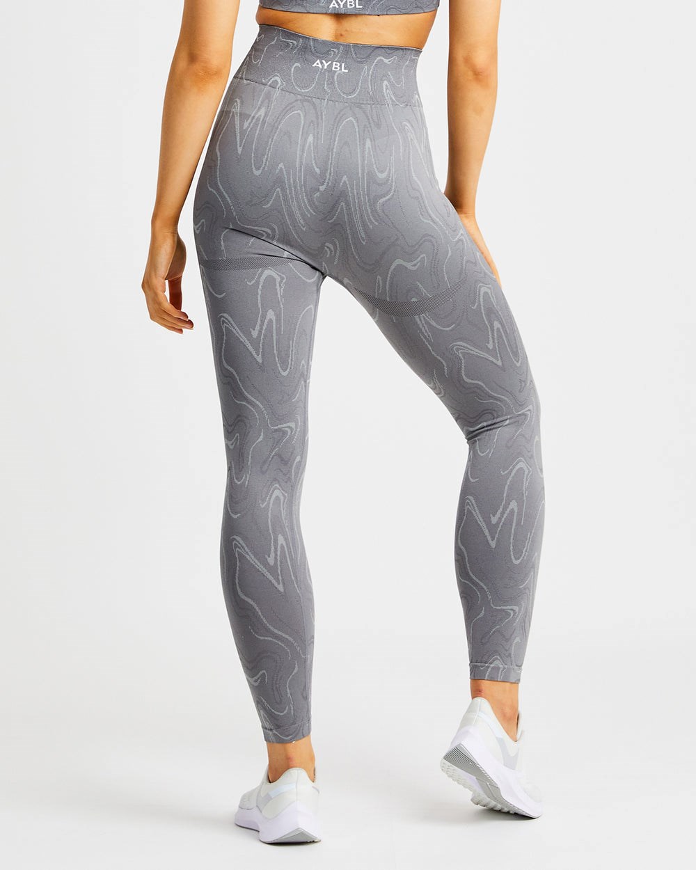 AYBL Velocity Seamless Leggings Siva | 36ICQYFOD