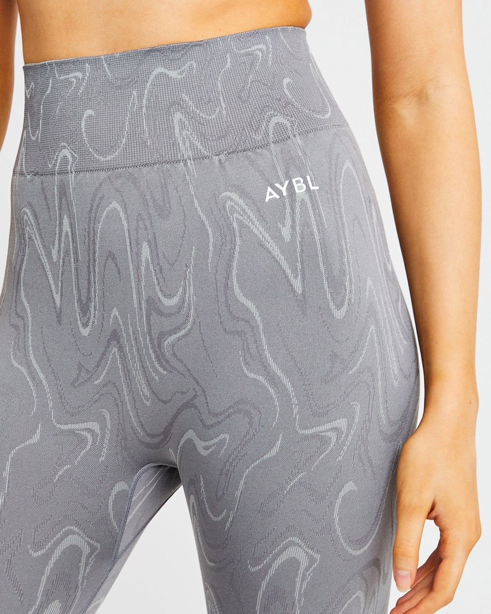 AYBL Velocity Seamless Leggings Siva | 36ICQYFOD