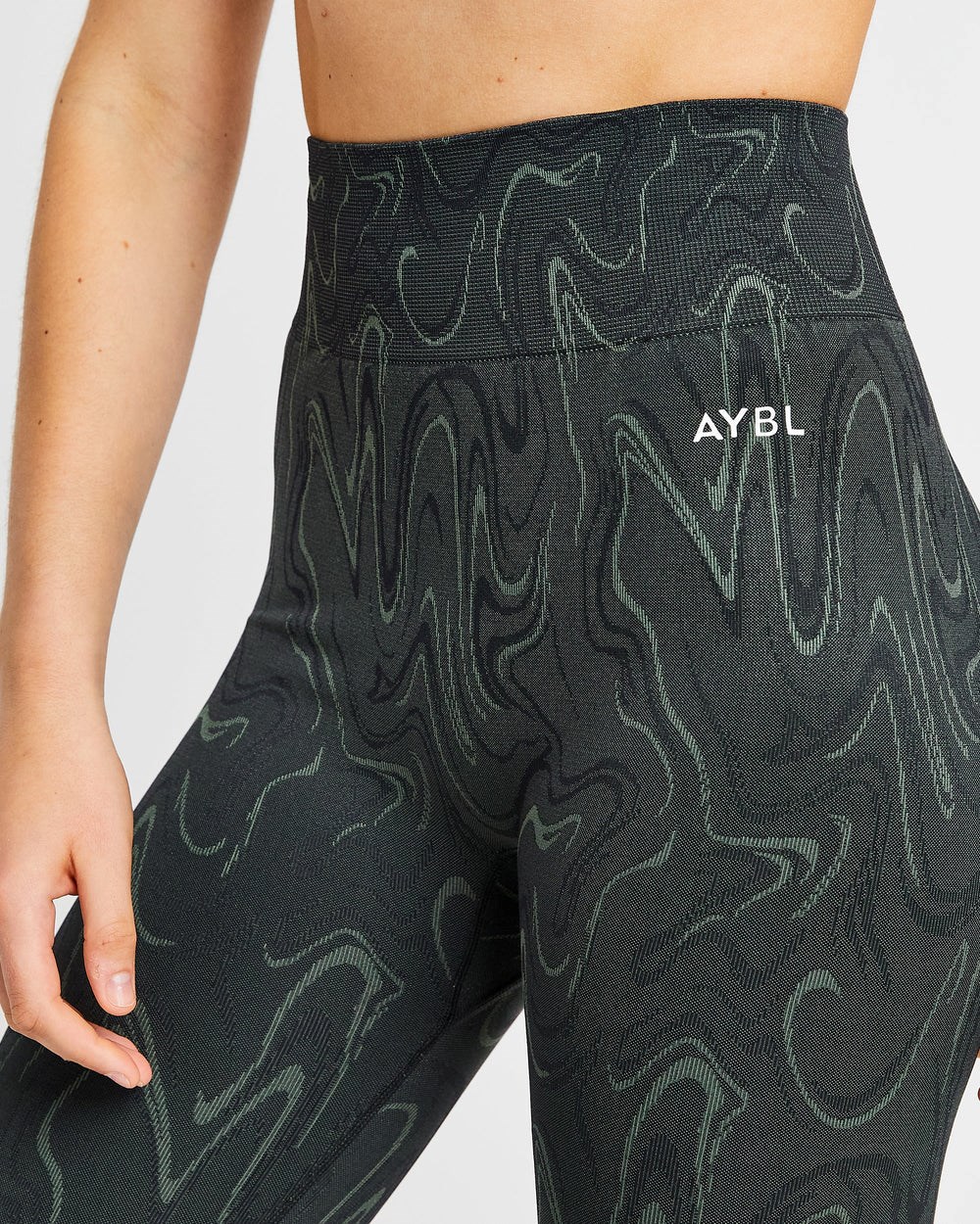 AYBL Velocity Seamless Leggings Čierne | 96IXAZYQR